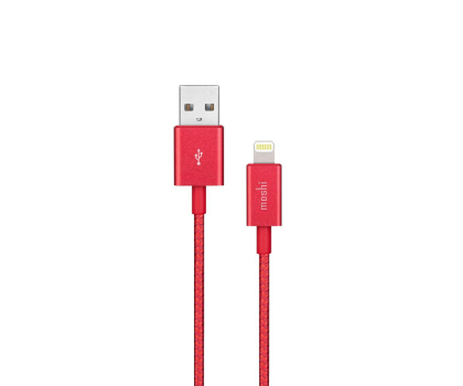 Kabel Moshi Kabel USB-Lightning MFI MOSHI 1.2m czerwony #